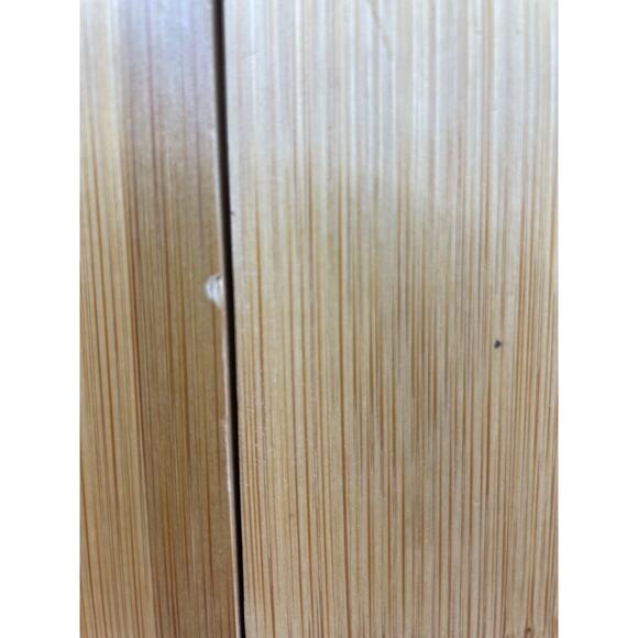 Toscana Bamboo Rectangular Cheese Cutting Board & Tools Set Tempered Glass Top - Picture 11 of 13